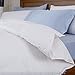 puredown Lightweight White Feather Comforter Full Size Ultra Soft Thin Light Warmth Box Stitched Duvet Insert for Warmer Climates/Sleeper