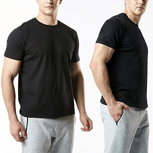 image for TSLA Men's (Pack of 2) FlexDri Short Sleeve T-Shirt Athletic Cool Runn