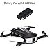For JJRC H37 MINI Drone. RC Drone Parts 3.7V 400MAH Battery Sapre Parts (Blue)