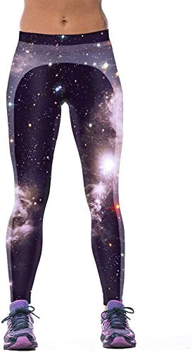 Women's Digital Printed Leggings High Waist Yoga Workout Pants