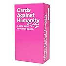 Cards Game Against Humanity for Her, Limited Edition Pink Game for Girls US Version