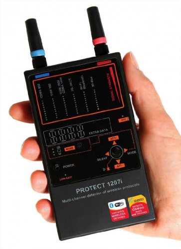 DefCon Security Products iProtect Multi-Channel Detector for Wireless Protocols - DD1207