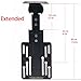 VideoSecu Kitchen Under Cabinet Mount TV Ceiling Mount Folding Flip Swivel Mount Bracket for Most 13 to 23