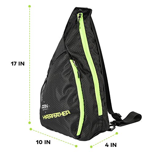 A11N Pickleball Bag Reversible Crossbody Sling Backpack for Women Men