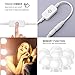 MINGER Hollywood Style Vanity Mirror Lights, 8 Dimmable LED Light Bulbs Kit Lighting Fixture Strip for Makeup in Bathroom Dressing Room (Mirror Not Included)