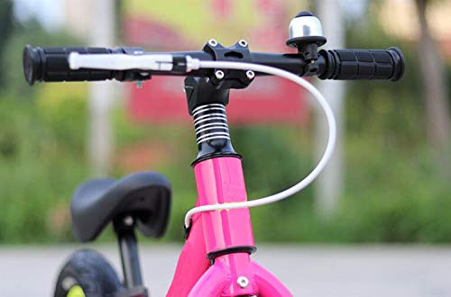 Children's Bicycle 12 inch Track car Two Rounds Without Pedal Walking Balance Training Bicycle Children's Impeller Riding car yo-yo Pedal Baby Wheel Suitable for 2-6 Years Old Boys and Girls - Thumbnail 4