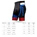 AKAAYUKO Cycling Shorts Men Padded Bicycle Riding Pants Bike Biking Cycle Wear Tights