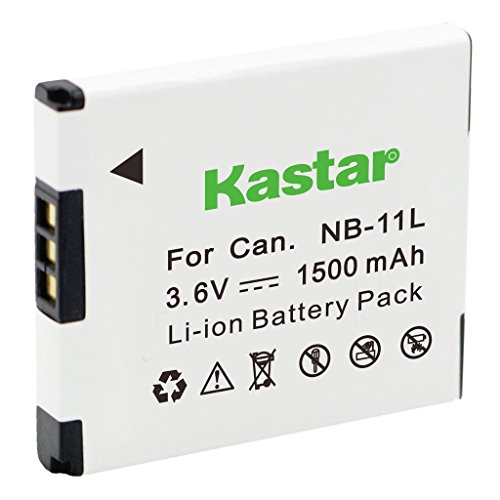 Kastar Battery for Canon NB-11L, NB-11LH, NB11L and PowerShot SX410 IS, SX400 IS, ELPH 170 IS, 340 HS 320 HS 130HS 110 HS 1150 HS, A2300 IS, A2400 IS, A2500 A2600 A3400 IS, A3500 IS, A4000 Cameras