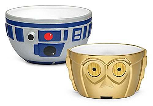 Disney Star Wars R2-D2 and C-3PO Ceramic Bowl Set