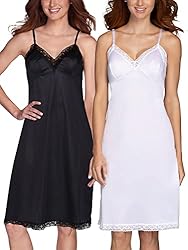 Vanity Fair Women's Rosette Lace Full Slip