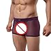 Tonsee® Sexy Men's See Through Briefs Shorts Underwear (M, Purple)
