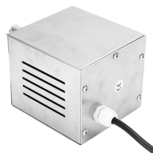 SENREAL BBQ Motor, 25W 110/220V Stainless Steel Electric Rotisserie Spit Roaster Picnic BBQ Motor 40/80kgs Capacity