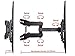TV Wall Mount Bracket With Full Motion Articulating Dual Arm Swivel Tilt Fit For 20