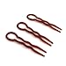 yueton Pack of 12 Office Lady Style Magic Simple Fast Spiral Hair Braid Twist Styling Tool Clip Pin