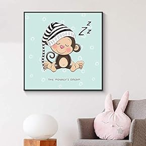 Floating Framed Canvas Wall Art for Living Room, Bedroom Canvas Prints for Home Decoration Ready to Hang - 16x16 inches