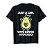 Funny Just A Girl Who Loves Avocado T-Shirt For Avocado Girl T-Shirt