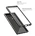 Samsung Galaxy Note 8 Clear Case, MoKo Slim Lightweight TPU Gel Bumper Shock-absorbing Rigid Transparent Back Cover Anti-scratch Protective Case for Samsung Galaxy Note 8 (2017) - Black + Clear