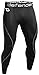 Defender Men's Compression Tights Pants Underlayer Skin Sports Hockey BS_L