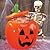Inflatable Jack O Lantern Pumpkin Party Cooler Bowl