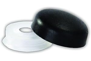 JR Products 20385 Black Screw Cover