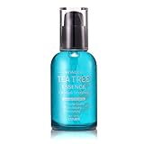 Dran Tea Tree Essence Anti-Wrinkle Intensive Moisturizing for Balancing Oily and Brightening Skin Tones Face Body or Scalp Helps Hydration Reduces Irritation Helps to Tighten Skin Made in Korea