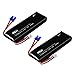 7.4V 2700mAh 10C Original Lipo Battery YSHESS Quadcopter Parts For Hubsan X4 H501S H501C FPV Quadcopter (2 pcs) To Increase The Flight Time With 5 IN 1 Baterry Charger