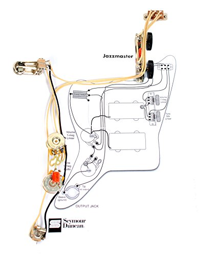 Fender Vintage Traditional Jazzmaster Guitar Pre-Wired Wiring Harness