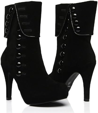 Sexy New Botton Platform Winter Boots Thin High Heels For Ladies Ankle Shoes Zip Female Winter Fashion Boots 2015 New Arrival