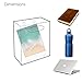 UNIQOOO 12Pcs Ombre Gold Gift Bags with Handle, Large 12.5x10'', Gradient Gold Glitter Paper Gift Wrap Bag, Recyclable Gift Packaging, For Wedding Birthday, Mother's Day, Baby Shower Party Favor Decor