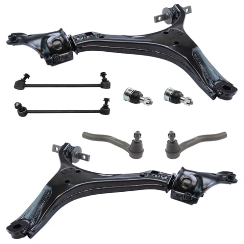 TRQ Front Steering & Suspension Kit Ball Joint Control Arm Sway Bar