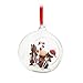 Disney Chip 'n Dale Glass Globe Sketchbook Ornament