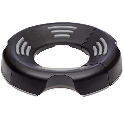 DYNAPRO Exercise Ball Base - Yoga Ball Chair Base with Resistance Band Channels and Anti Slip Grips for Workouts, Office Chairs, and Active Sitting. - Thumbnail 7