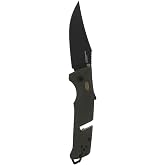 SOG Trident at Ambidextrous Professional Straight Folding Knives | Heat-Treated CRYO D2 3.75" Stainless Steel Blade