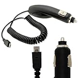 Micro USB Travel Black Car Charger for CAT B15Q B15 Smartphone
