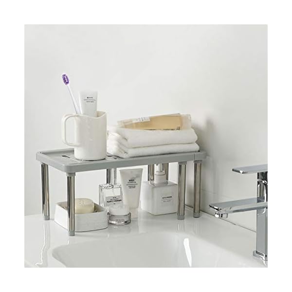 Cupboard-Shelf-Organiser-Kitchen-Cupboard-Organiser-Multi-Functional-Expandable-Shelf-Adjustable-Length-25-61cm-Suitable-for-Kitchen-Countertop-Cabinet-Pantry-Bathroom-etc Cupboard Shelf Organiser, Kitchen Cupboard Organiser, Multi-Functional Expandable Shelf, Adjustable Length 25-61cm…