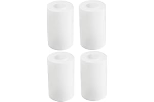 Eumyviv Frosted Glass Lamp Shade Replacement with 1-5/8-inches Fitter Opening for Pendant Light Chandelier Wall Sconce (4 Packs) A00097