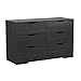 South Shore Holland 6-Drawer Double Dresser, Gray Oak