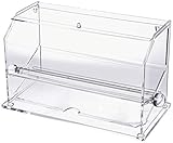 Winco ACSD-712 Acrylic Straw Dispenser