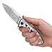 Zero Tolerance Rexford KVT Titanium Folding Knife (0801TI), 3.5-inch Powdered Stainless Steel Modified Drop-Point Blade, KVT Ball-Bearing Opening System, Todd Rexford Collaboration, 5.6 oz