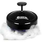 Hair Scalp Massager, Heeta Scalp Shampoo Brush with Soft Silicon Brush Head Tourmaline Contained (Black)