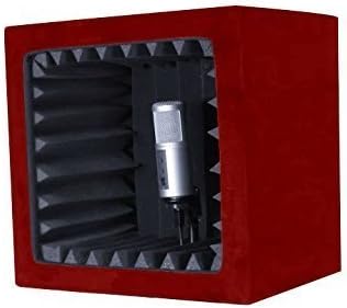 SnapRecorder - Silver Edition in Red - Portable Recording Booth