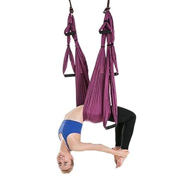 Amazon.com: CHSSC Yoga Hammock, Aerial Yoga Hammock, 6 Hand ...