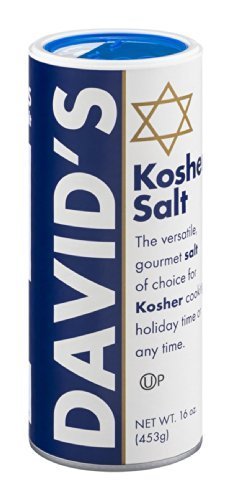 Davids Kosher Salt, 16 Ounce -- 12 per case. by David's