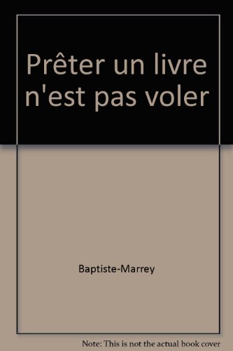 Prêter un livre n'est pas voler son auteur