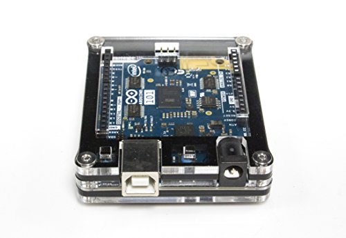 Arduino 101 Zebra Black Ice Case for Official Intel Arduino 101 ~ C4Labs