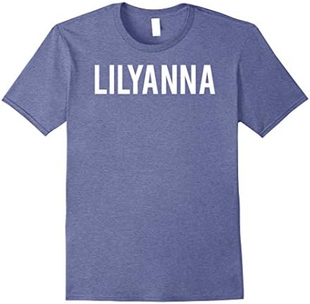 Mens Lilyanna T Shirt - Cool new funny name fan cheap gift tee Small Heather Blue