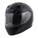 Scorpion EXO-R710 Solid Street Motorcycle Helmet (Matte Black, Medium)