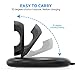 NANW Charger Compatible with Fitbit Charge 3 Charger Stand Dock, 90° Foldable Charger Stand Replacement Charging Cradle Dock Cable Adapter Holder Accessories Compatible with Charger 3 Smartwatch