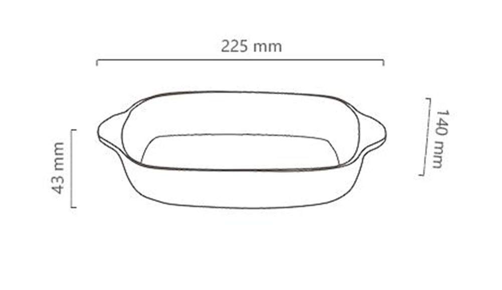 Wuzhengzhijie Plato Rectangular For Arroz Plato De Cerámica Plato ...