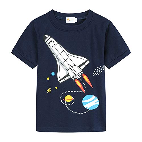 41GRHc%2Bl%2BgL Little Boys Pajamas Cars Motorcycle 100% Cotton Toddler Short Sleeve Sleepwear Boys Summer PJs Clothes Outfit Sets 2-7T - Image 3